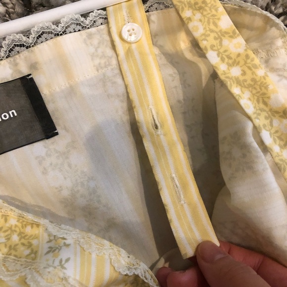 👗NWOT Reformation Sandalwood Dress in Clara Yellow Size 4 - Picture 7 of 12